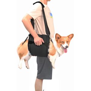 Linghhang - Dog Carrier Harness, Emergency Pet Leg Support and Rehabilitation Backpack (l, Black) Linghhang - Dog Carrier Harness, Emergency Pet Leg Support and Rehabilitation Backpack (l, Black)