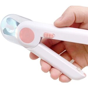 Longziming - Dog Cat Nail Clipper, Professional Pet Claw Clipper, with led Lights and Splash Guard, for Small and Medium Pets (Pink) Longziming - Dog Cat Nail Clipper, Professional Pet Claw Clipper, with led Lights and Splash Guard, for Small and Medium Pets (Pink)