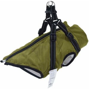 Dog Coat Army Green L40 vidaXL Dog Coat Army Green L40 vidaXL