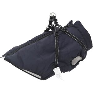 Dog Coat Navy Blue L48 vidaXL Dog Coat Navy Blue L48 vidaXL