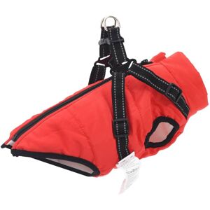 Dog Coat Red L36 vidaXL Dog Coat Red L36 vidaXL