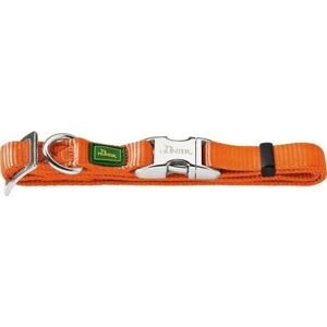 Dog Collar - Hunter - Vario Basic Alu-Strong - Orange - Medium Size - Durable Dog Collar - Hunter - Vario Basic Alu-Strong - Orange - Medium Size - Durable