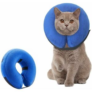 Hoopzi - Dog Collar Protective Inflatable Dog Collar Protective Collar Adjustable Pet Collar Comfortable Protective Collar with Velcro Hoopzi - Dog Collar Protective Inflatable Dog Collar Protective Collar Adjustable Pet Collar Comfortable Protective Collar with Velcro