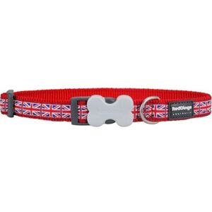 CHADOG Collar - Red Dingo - Union Jack - Adjustable 20 to 32 cm - Nylon - 12 mm CHADOG Collar - Red Dingo - Union Jack - Adjustable 20 to 32 cm - Nylon - 12 mm