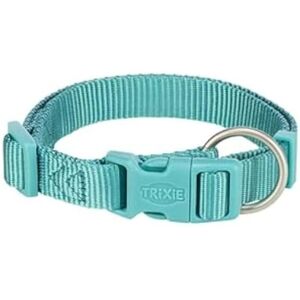 Dog Collar - TRIXIE - Premium Aqua Blue - Comfortable - Durable - Adjustable Dog Collar - TRIXIE - Premium Aqua Blue - Comfortable - Durable - Adjustable