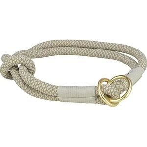 Dog Collar - TRIXIE - Soft Half-Slip - Chainless Braided - 40 x 1 cm - Gray Dog Collar - TRIXIE - Soft Half-Slip - Chainless Braided - 40 x 1 cm - Gray