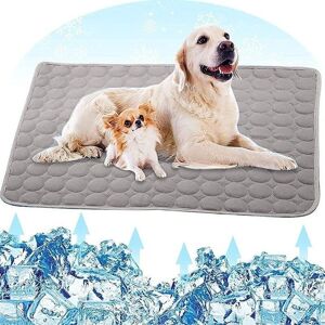 TEHTUY Dog Cooling Mat, Cooling Mat for Dogs, Pet Cooling Mat for Small and Medium-Sized Dogs or Cats, Durable TEHTUY Dog Cooling Mat, Cooling Mat for Dogs, Pet Cooling Mat for Small and Medium-Sized Dogs or Cats, Durable