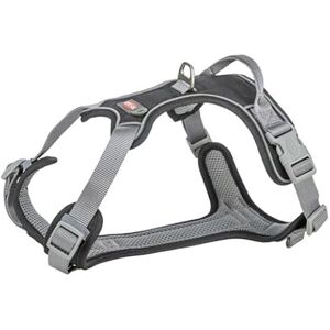 Dog Harness - TRIXIE - Premium Active - Black - Adjustable - Comfortable - 69-87 cm Dog Harness - TRIXIE - Premium Active - Black - Adjustable - Comfortable - 69-87 cm