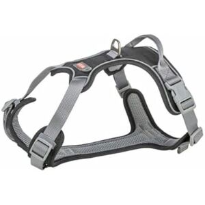 Dog Harness - TRIXIE - Premium Active - Black - Medium Size - Outdoor Use Dog Harness - TRIXIE - Premium Active - Black - Medium Size - Outdoor Use