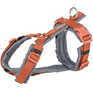 Trixie Dog Harness - Rust/Graphite - Medium - 53-64cm Trixie Dog Harness - Rust/Graphite - Medium - 53-64cm