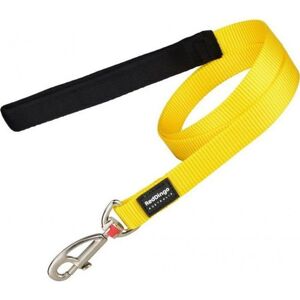 Dog Lead - RED DINGO - Yellow - Nylon - Padded Handle - Interchangeable Clips Dog Lead - RED DINGO - Yellow - Nylon - Padded Handle - Interchangeable Clips