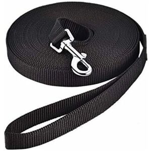 Alwaysh - Dog Leash (10m Black), Dog Training Leash with Handle Long Dog Lanyard Hands Free Nylon Strap for Small to Large Dogs Pet Walking Jogging Alwaysh - Dog Leash (10m Black), Dog Training Leash with Handle Long Dog Lanyard Hands Free Nylon Strap for Small to Large Dogs Pet Walking Jogging
