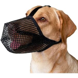 Mumu - Dog Muzzle, Anti-Bite/Eat/Chew Muzzle, Breathable, Adjustable Dog Muzzle, Anti-Bite Dog Muzzle (Black-L) Mumu - Dog Muzzle, Anti-Bite/Eat/Chew Muzzle, Breathable, Adjustable Dog Muzzle, Anti-Bite Dog Muzzle (Black-L)