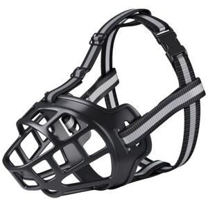 Cyslmuk - Dog Muzzle, Dog Muzzle with Breathable Mesh and Strong Nylon Headband, Better Prevent Biting, Chewing and Barking Muzzle Cyslmuk - Dog Muzzle, Dog Muzzle with Breathable Mesh and Strong Nylon Headband, Better Prevent Biting, Chewing and Barking Muzzle