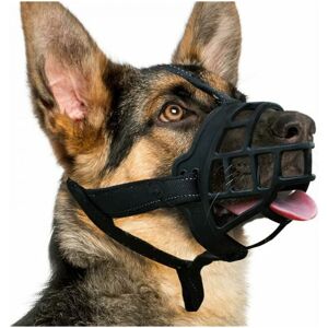 CYSLMUK Dog Muzzle, Silicone Dog Muzzle for Small Medium Large Dogs, Soft Cage Muzzle Prevent Biting Chewing, Allow Drinking While Panting, Suitable for CYSLMUK Dog Muzzle, Silicone Dog Muzzle for Small Medium Large Dogs, Soft Cage Muzzle Prevent Biting Chewing, Allow Drinking While Panting, Suitable for