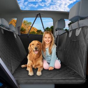BINGOPAW Bingo Paw - Dog Seat Cover Waterproof Hammock Heavy Duty Scratch Proof Nonslip Durable Soft Pet Back Seat Covers for Cars Trucks and SUVs BINGOPAW Bingo Paw - Dog Seat Cover Waterproof Hammock Heavy Duty Scratch Proof Nonslip Durable Soft Pet Back Seat Covers for Cars Trucks and SUVs