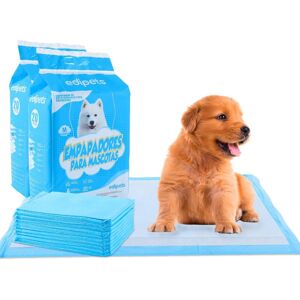 Readcly - Dog Sheet, Dog Sheet, Disposable Sheet, Puppy Mat 45x60, Potty Training, Leak-Proof and Resistant, 50 Pieces Readcly - Dog Sheet, Dog Sheet, Disposable Sheet, Puppy Mat 45x60, Potty Training, Leak-Proof and Resistant, 50 Pieces