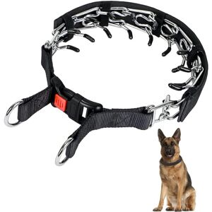 Serbia - Collier de dressage pour chien à griffes, collier étrangleur pour chien avec boucle à pression, collier de chien sans traction pour chiens Serbia - Collier de dressage pour chien à griffes, collier étrangleur pour chien avec boucle à pression, collier de chien sans traction pour chiens
