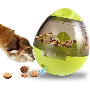 Memkey - Dog Treat Dispenser Toy (Large) - Treat Dispenser/Interactive Toy/IQ Slow Feeding Treat Ball (Green) for Small and Medium Dogs and Cats Memkey - Dog Treat Dispenser Toy (Large) - Treat Dispenser/Interactive Toy/IQ Slow Feeding Treat Ball (Green) for Small and Medium Dogs and Cats