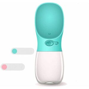 Hoopzi - Dog Water Bottle, Portable Dog Travel Water Bowl, Pets Feeder for Walking Traveling Drinking (12 oz, Blue) Hoopzi - Dog Water Bottle, Portable Dog Travel Water Bowl, Pets Feeder for Walking Traveling Drinking (12 oz, Blue)