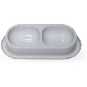 Groofoo - Double Pet Food Bowl No-Spilling Cat Food and Water Bowl Set Large-Capacity Dog Cat Eating and Drinking Bowl for Small Medium Size,light Groofoo - Double Pet Food Bowl No-Spilling Cat Food and Water Bowl Set Large-Capacity Dog Cat Eating and Drinking Bowl for Small Medium Size,light