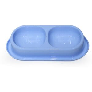 Groofoo - Double Pet Food Bowl No-Spilling Cat Food and Water Bowl Set Large-Capacity Dog Cat Eating and Drinking Bowl for Small Medium Size,blue Groofoo - Double Pet Food Bowl No-Spilling Cat Food and Water Bowl Set Large-Capacity Dog Cat Eating and Drinking Bowl for Small Medium Size,blue