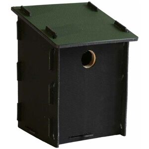 Eco Small Bird Box with 32mm Hole - Recycled LDPE Plastic/Wood - L17 x W17 x H26 cm Eco Small Bird Box with 32mm Hole - Recycled LDPE Plastic/Wood - L17 x W17 x H26 cm