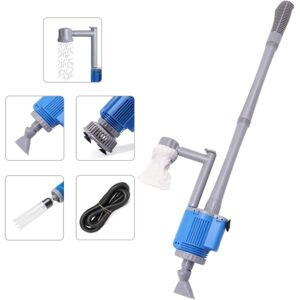 TINOR Electric Aquarium Cleaner, with Water Changer Sand Washer Debris Cleaning Water Filter Water Shower Water Flow 5 in 1 Multi-function Gravel Cleaning TINOR Electric Aquarium Cleaner, with Water Changer Sand Washer Debris Cleaning Water Filter Water Shower Water Flow 5 in 1 Multi-function Gravel Cleaning