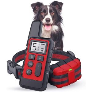 Aiperq - Electric Dog Collar Remote Control Dog Training Collar Anti Bark Collar for Small Medium Large Dogs, 3 Mode Beep Vibration Sound Red Aiperq - Electric Dog Collar Remote Control Dog Training Collar Anti Bark Collar for Small Medium Large Dogs, 3 Mode Beep Vibration Sound Red