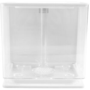 Tlily - Fish Tank Aquarium Easy to Change the Water Acrylic Plastic Self-Cleaning Small Tank(White) Tlily - Fish Tank Aquarium Easy to Change the Water Acrylic Plastic Self-Cleaning Small Tank(White)