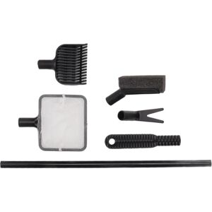 Groofoo - Fish Tank Cleaning Brush 4 in 1 Long Handle Aquarium Cleaning Kit for Mini Glass Tank Groofoo - Fish Tank Cleaning Brush 4 in 1 Long Handle Aquarium Cleaning Kit for Mini Glass Tank