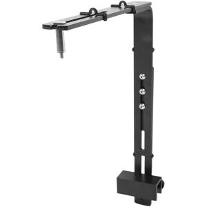 Groofoo - Fish Tank Light Stand Aluminum Alloy Adjustable Height High Stability Reptile Lamp Stand for Aquariums Black(Thickness 5mm) Groofoo - Fish Tank Light Stand Aluminum Alloy Adjustable Height High Stability Reptile Lamp Stand for Aquariums Black(Thickness 5mm)