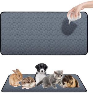 TEHTUY Guinea Pig Pee Pads: 120 x 60 cm - Washable - Absorbent - Guinea Pig Pee Mat - Non-slip mat for rabbits, hamsters, puppies and small animals TEHTUY Guinea Pig Pee Pads: 120 x 60 cm - Washable - Absorbent - Guinea Pig Pee Mat - Non-slip mat for rabbits, hamsters, puppies and small animals