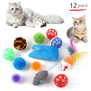 COOCHEER Pet Toys Set Funny Cat Accessories Cat Toys Assorted Combinations/F COOCHEER Pet Toys Set Funny Cat Accessories Cat Toys Assorted Combinations/F