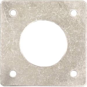 Hole Plates for Bird Boxes - Pack of 10 - Stainless Steel - 3.2 cm (Diameter of Hole) Hole Plates for Bird Boxes - Pack of 10 - Stainless Steel - 3.2 cm (Diameter of Hole)