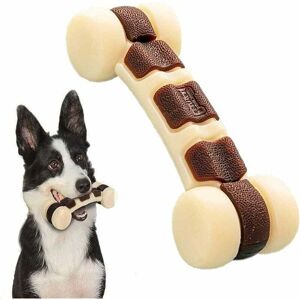 YMYNY Indestructible Dog Toy, Beef Flavor Dog Chew Bone, Teeth Cleaning Training Toy for Aggressive Medium Dogs 7-15kg (m) mumu YMYNY Indestructible Dog Toy, Beef Flavor Dog Chew Bone, Teeth Cleaning Training Toy for Aggressive Medium Dogs 7-15kg (m) mumu