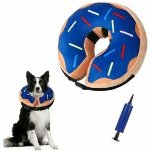 DEWDAT Inflatable Dog Collar Dog Collar Cat Cone Soft Dog Collar for Recovery Protective Dog Collar Post Surgery Prevent Dogs Biting and Licking Wounds DEWDAT Inflatable Dog Collar Dog Collar Cat Cone Soft Dog Collar for Recovery Protective Dog Collar Post Surgery Prevent Dogs Biting and Licking Wounds
