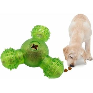 Hoopzi - Interactive Dog Toy, Dog Treats Dispenser, Dog Food Dispenser, Bite Resistant Rubber Chew Toy Hoopzi - Interactive Dog Toy, Dog Treats Dispenser, Dog Food Dispenser, Bite Resistant Rubber Chew Toy