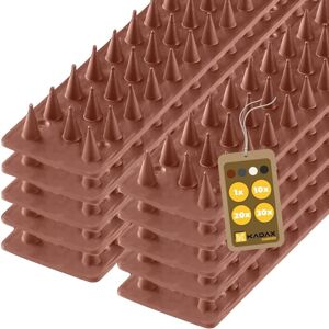 KADAX Pigeon Spikes, 5m, Plastic Bird Repellent, Spikes Against Birds, Cats, Pigeon Deterrent, Vo KADAX Pigeon Spikes, 5m, Plastic Bird Repellent, Spikes Against Birds, Cats, Pigeon Deterrent, Vo