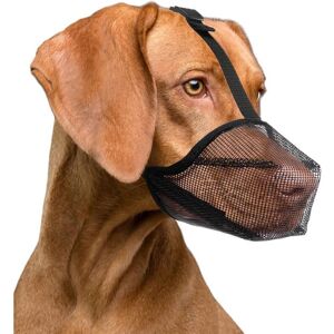 SNQ (L, Black) 1 piece, breathable muzzle for small, medium and large dogs to prevent dogs from eating, biting and chewing. SNQ (L, Black) 1 piece, breathable muzzle for small, medium and large dogs to prevent dogs from eating, biting and chewing.