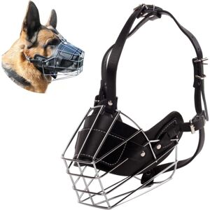 Serbia - l Muselière pour Chien Métal Museau Chien Museliere Anti Aboiement Anti-Morsure Réglable pour Chien Grand Moyen Petit Serbia - l Muselière pour Chien Métal Museau Chien Museliere Anti Aboiement Anti-Morsure Réglable pour Chien Grand Moyen Petit