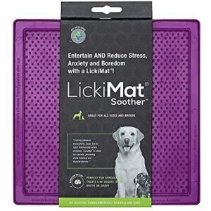 Leak-proof mat - LICKIMAT - Soother - Flexible plastic - 2 sizes - For dogs Leak-proof mat - LICKIMAT - Soother - Flexible plastic - 2 sizes - For dogs