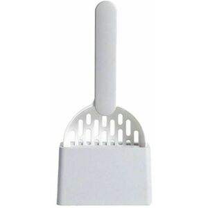 TEHTUY Litter scoop with holder for pet litter, grey cat litter scoop TEHTUY Litter scoop with holder for pet litter, grey cat litter scoop