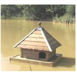 Medium Square Floating Duck House, Waterfowl Nesting Box for Pond or Lake Medium Square Floating Duck House, Waterfowl Nesting Box for Pond or Lake