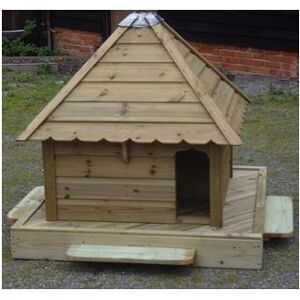 Medium Square Indian Runner Floating Duck House, Waterfowl Nesting Box for Pond or Lake Medium Square Indian Runner Floating Duck House, Waterfowl Nesting Box for Pond or Lake