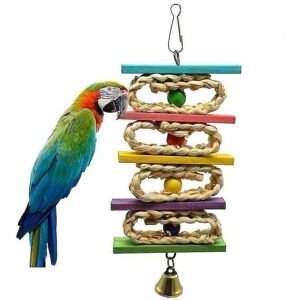 YMYNY Mumu Parrot Chew Toy Bird Bite Swing Corn Ball YMYNY Mumu Parrot Chew Toy Bird Bite Swing Corn Ball