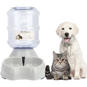 Ikodm - Old Tjikko Pet Automatic Water Dispenser Fountain, Pet Water Bottle Pet Accessories for Dogs Cats, 3.8L, pba Free Ikodm - Old Tjikko Pet Automatic Water Dispenser Fountain, Pet Water Bottle Pet Accessories for Dogs Cats, 3.8L, pba Free