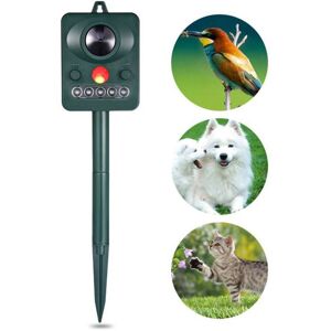 TONCHEAN Outdoor Cat Repellent, Ultrasonic Cat Repellent, Dog Repellent, Solar Charging, usb Charging Prevent Dogs and Cats, Birds, for Gardens, Fields, TONCHEAN Outdoor Cat Repellent, Ultrasonic Cat Repellent, Dog Repellent, Solar Charging, usb Charging Prevent Dogs and Cats, Birds, for Gardens, Fields,