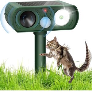 COOCHEER Outdoor Cat Repellent Ultrasonic with Solar LED & Waterproof IP65 for Garden Yard Patio Anti Cats, Dogs, Birds, Rodents COOCHEER Outdoor Cat Repellent Ultrasonic with Solar LED & Waterproof IP65 for Garden Yard Patio Anti Cats, Dogs, Birds, Rodents