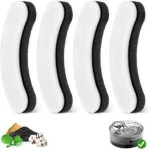 TEHTUY Pack of 4 DF10/DF30 5.9L Replacement Dog Water Filters - Large Automatic Dog Water Bowl Dispenser, Replacement Filter for Pet Water Fountain TEHTUY Pack of 4 DF10/DF30 5.9L Replacement Dog Water Filters - Large Automatic Dog Water Bowl Dispenser, Replacement Filter for Pet Water Fountain